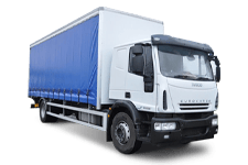Truck Hire Leeds - 18 Tonne Curtain Side Truck - Truck hire Leeds