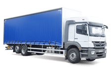 Truck Hire Leeds - 26 Tonne Curtain Side Truck - Truck hire Leeds