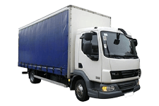 Truck Hire Leeds - 7.5 Tonne Curtain Side Truck - Truck hire Leeds